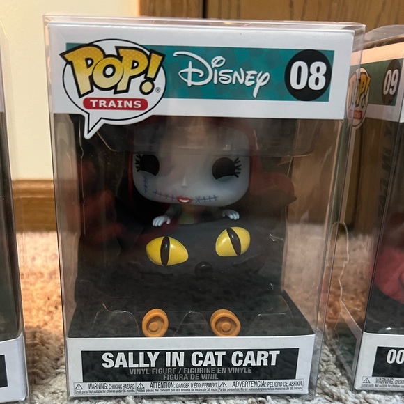 Disney Nightmare Before Christmas Funko Pop! Trains Set (NIB) - Picture 3 of 12